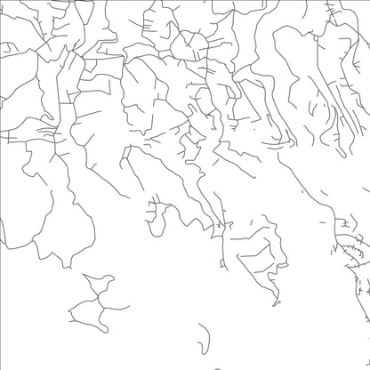 ROAD MAP OF PETIT CALIVIGNY, GRENADA BY MAPBAKES