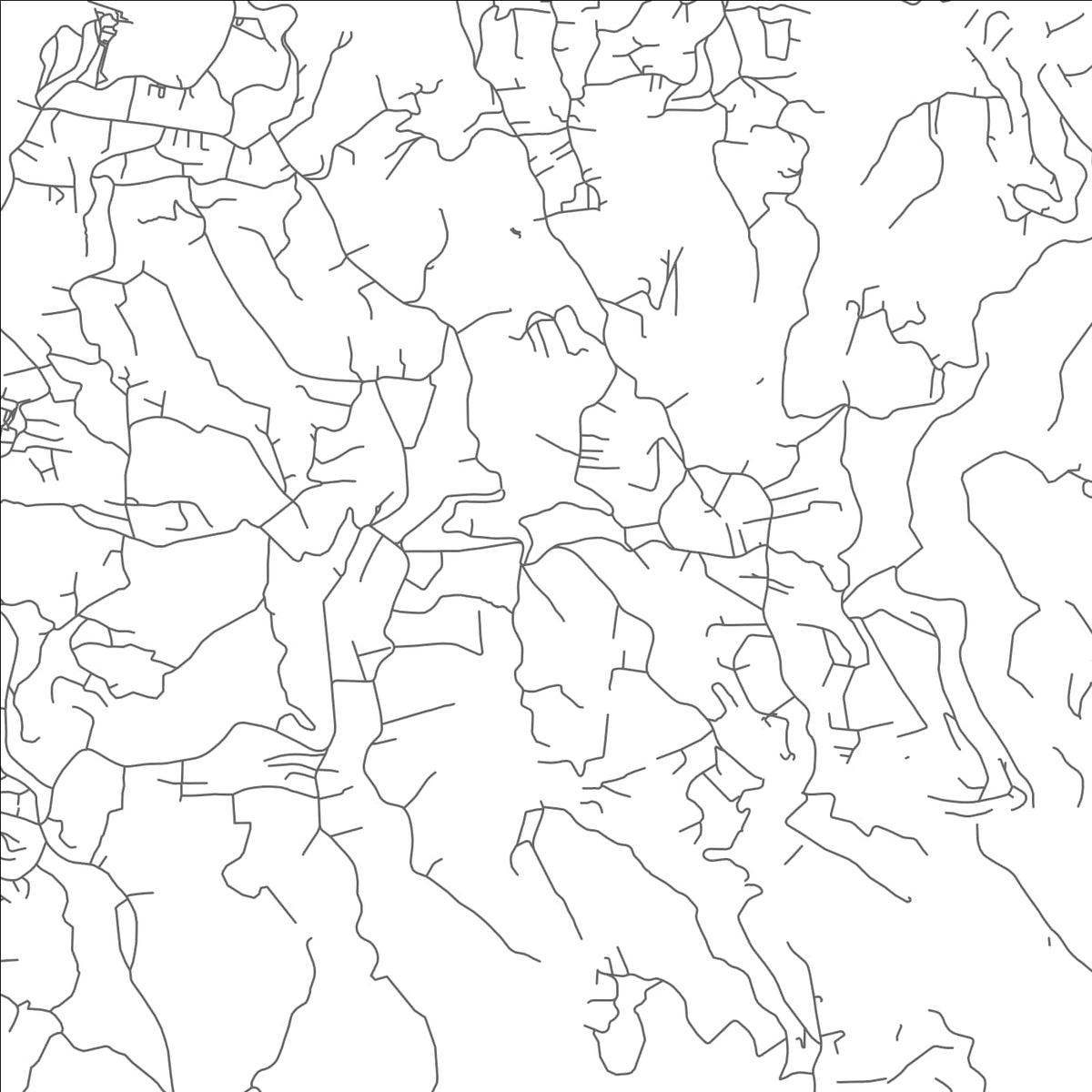 ROAD MAP OF THE CLIFF, GRENADA BY MAPBAKES