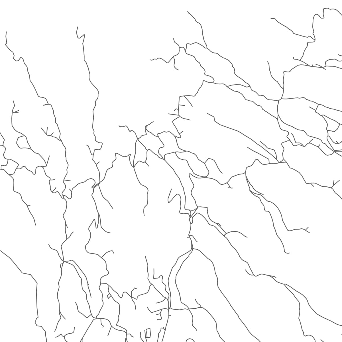 ROAD MAP OF THEBAIDE, GRENADA BY MAPBAKES