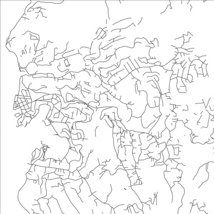 ROAD MAP OF WHITE GUN, GRENADA BY MAPBAKES