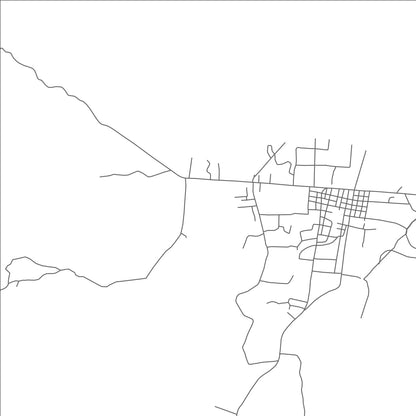 ROAD MAP OF LIMBE, HAITI BY MAPBAKES