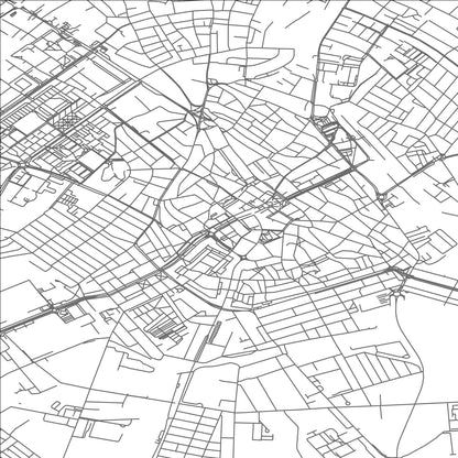 ROAD MAP OF KECSKEMET, HUNGARY BY MAPBAKES