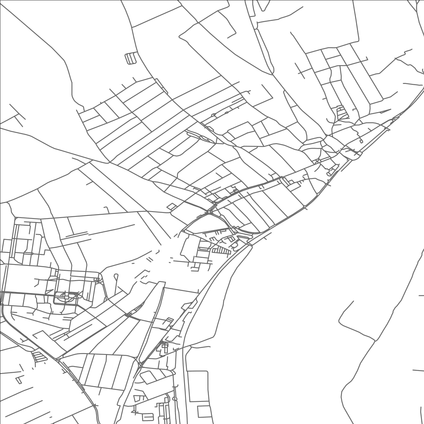 ROAD MAP OF PAKS, HUNGARY BY MAPBAKES