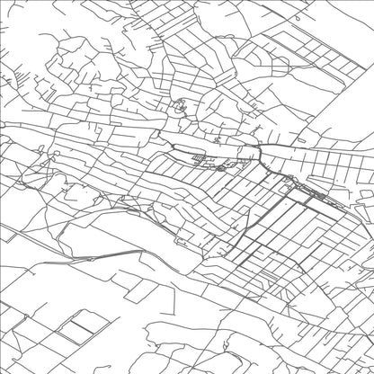 ROAD MAP OF POMAZ, HUNGARY BY MAPBAKES