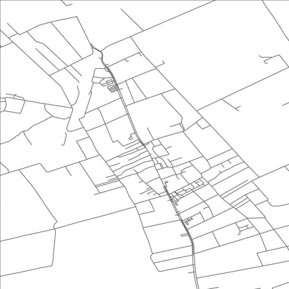 ROAD MAP OF SARBOGARD, HUNGARY BY MAPBAKES