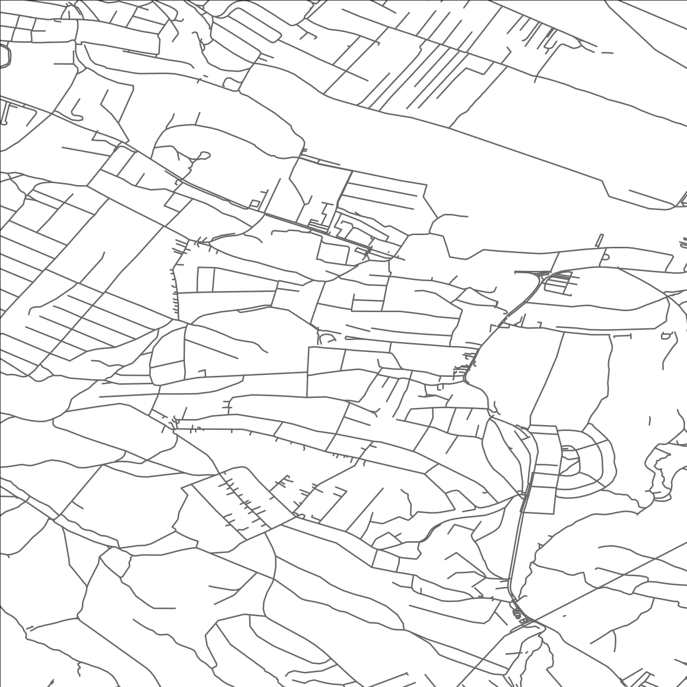 ROAD MAP OF SOLYMAR, HUNGARY BY MAPBAKES