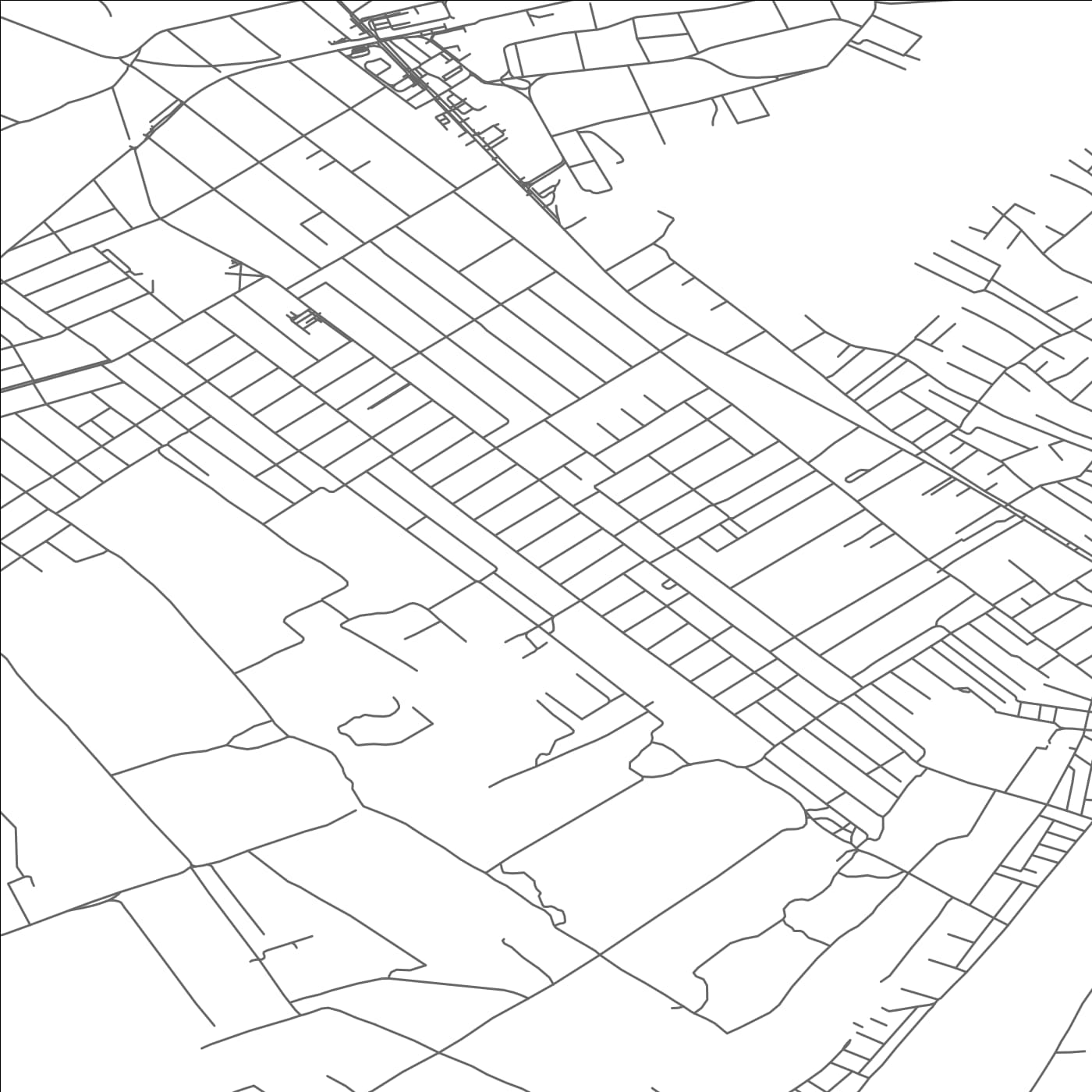 ROAD MAP OF SZIGETHALOM, HUNGARY BY MAPBAKES