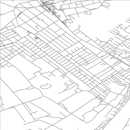 ROAD MAP OF SZIGETHALOM, HUNGARY BY MAPBAKES