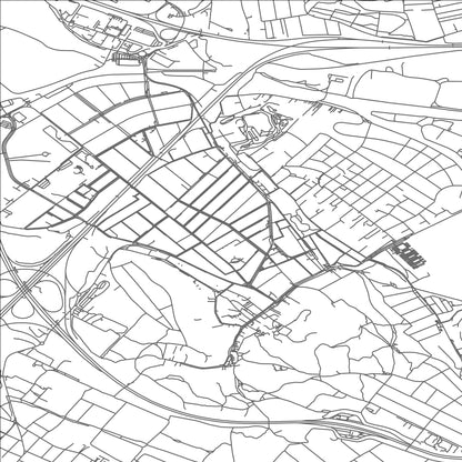 ROAD MAP OF TOROKBALINT, HUNGARY BY MAPBAKES