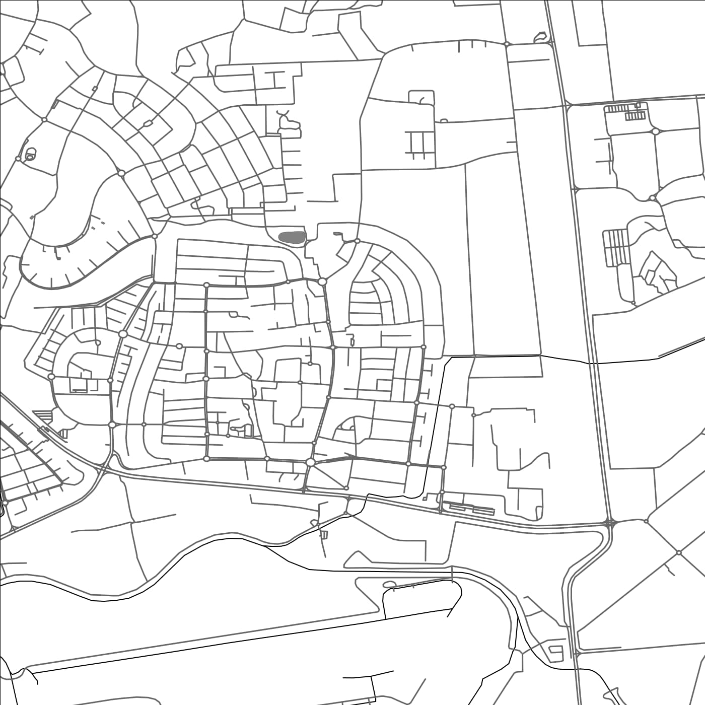 ROAD MAP OF YEHUD MONOSSON, ISRAEL BY MAPBAKES