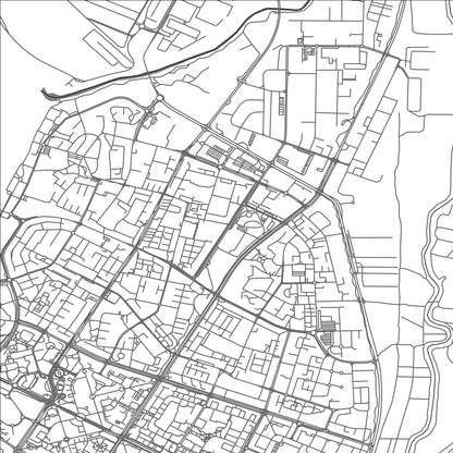 ROAD MAP OF ASHDOD, ISRAEL BY MAPBAKES