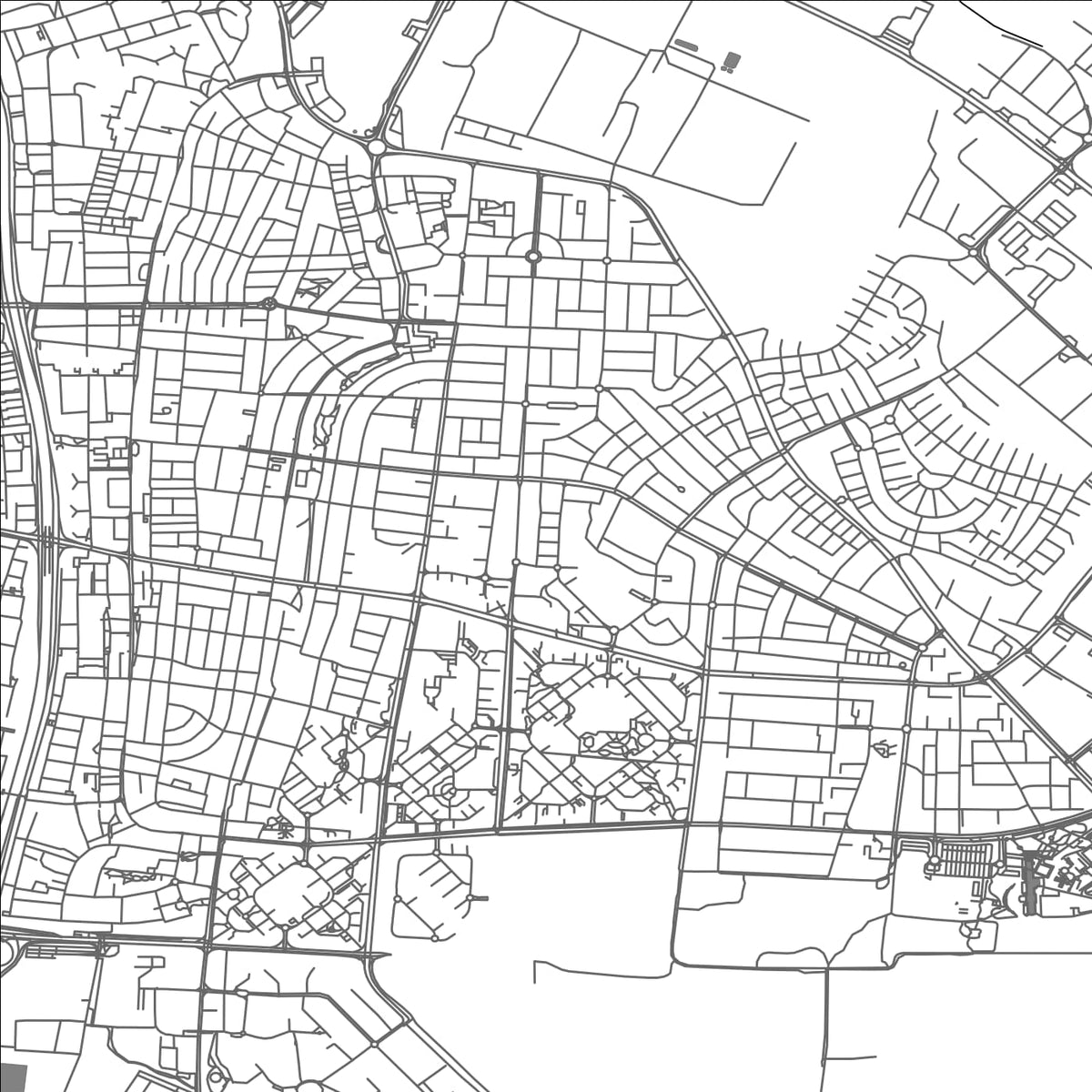 ROAD MAP OF HOLON, ISRAEL BY MAPBAKES