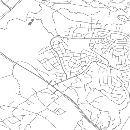 ROAD MAP OF HURA, ISRAEL BY MAPBAKES