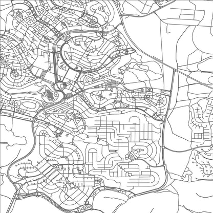 ROAD MAP OF MODIIN, ISRAEL BY MAPBAKES