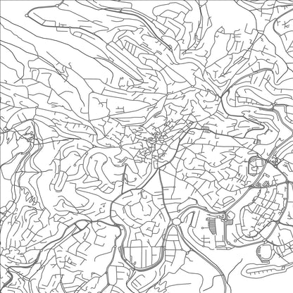 ROAD MAP OF NAZARETH, ISRAEL BY MAPBAKES