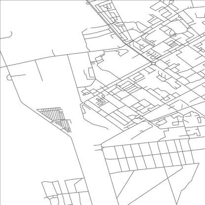 ROAD MAP OF AQSŪ, KAZAKHSTAN BY MAPBAKES