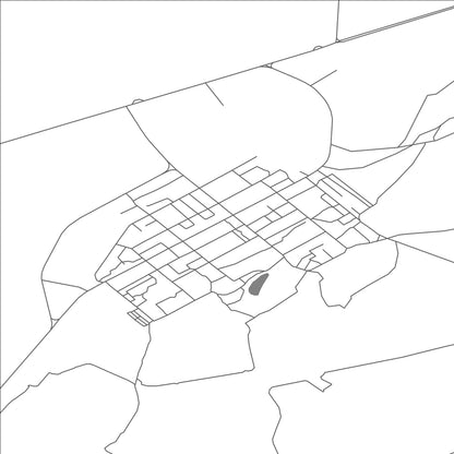 ROAD MAP OF AQTAS, KAZAKHSTAN BY MAPBAKES