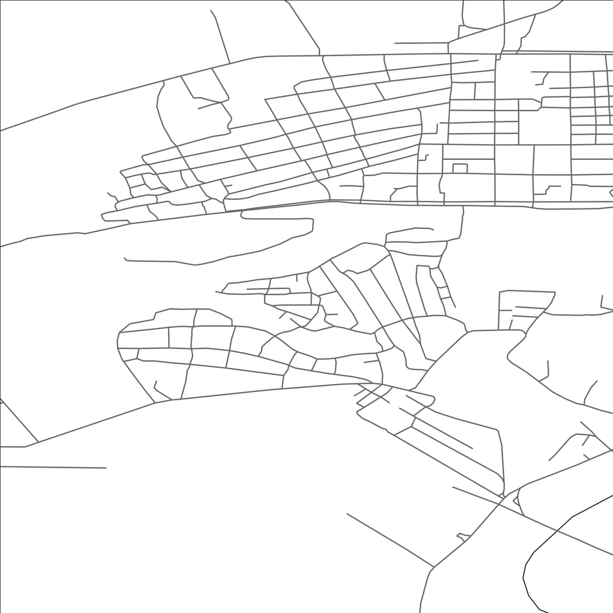 ROAD MAP OF ATBASAR, KAZAKHSTAN BY MAPBAKES