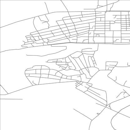 ROAD MAP OF ATBASAR, KAZAKHSTAN BY MAPBAKES