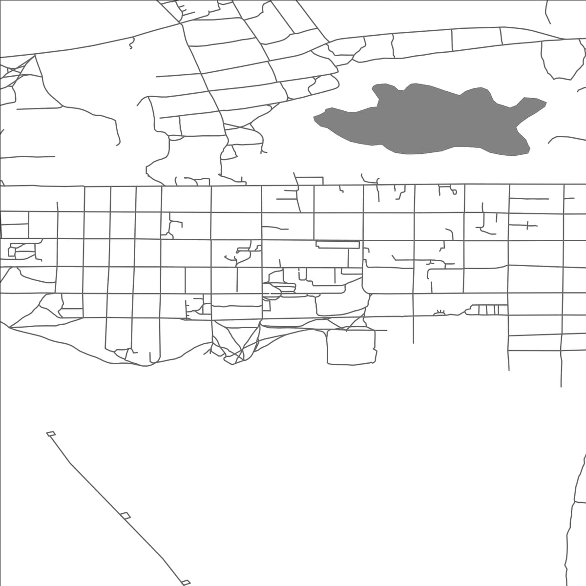 ROAD MAP OF EREYMENTAŪ, KAZAKHSTAN BY MAPBAKES