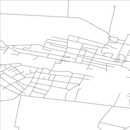 ROAD MAP OF ESIL, KAZAKHSTAN BY MAPBAKES