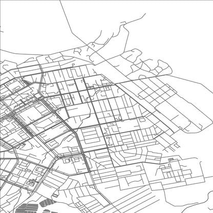 ROAD MAP OF KENTAŪ, KAZAKHSTAN BY MAPBAKES