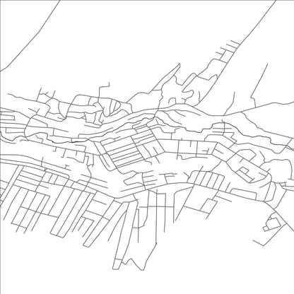 ROAD MAP OF LENGIR, KAZAKHSTAN BY MAPBAKES