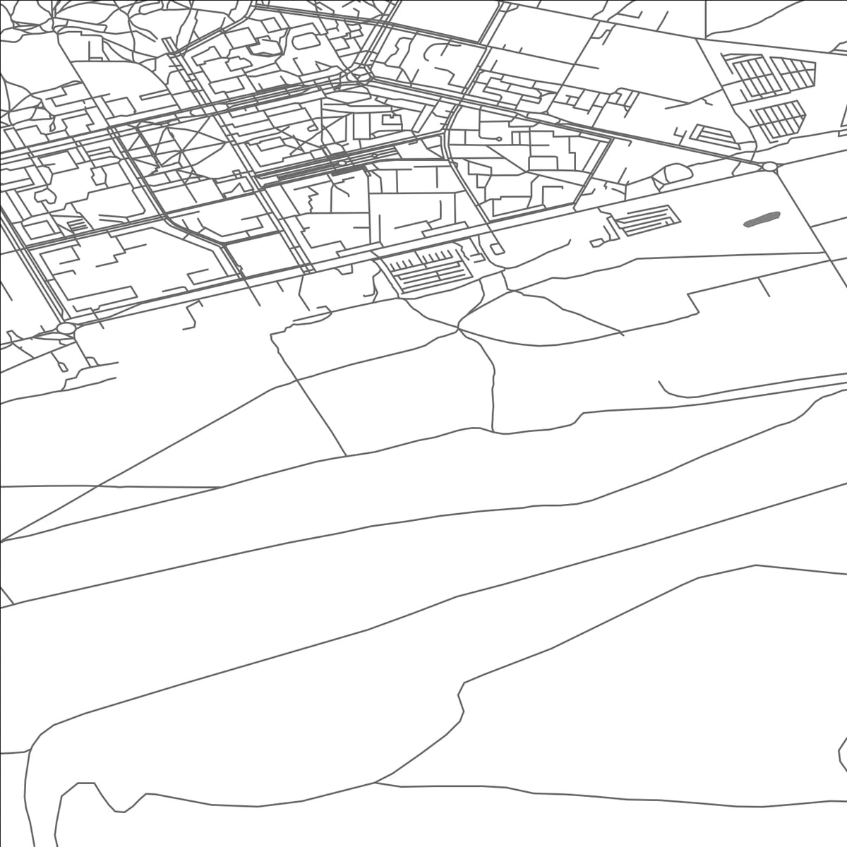 ROAD MAP OF LISAKOVSK, KAZAKHSTAN BY MAPBAKES