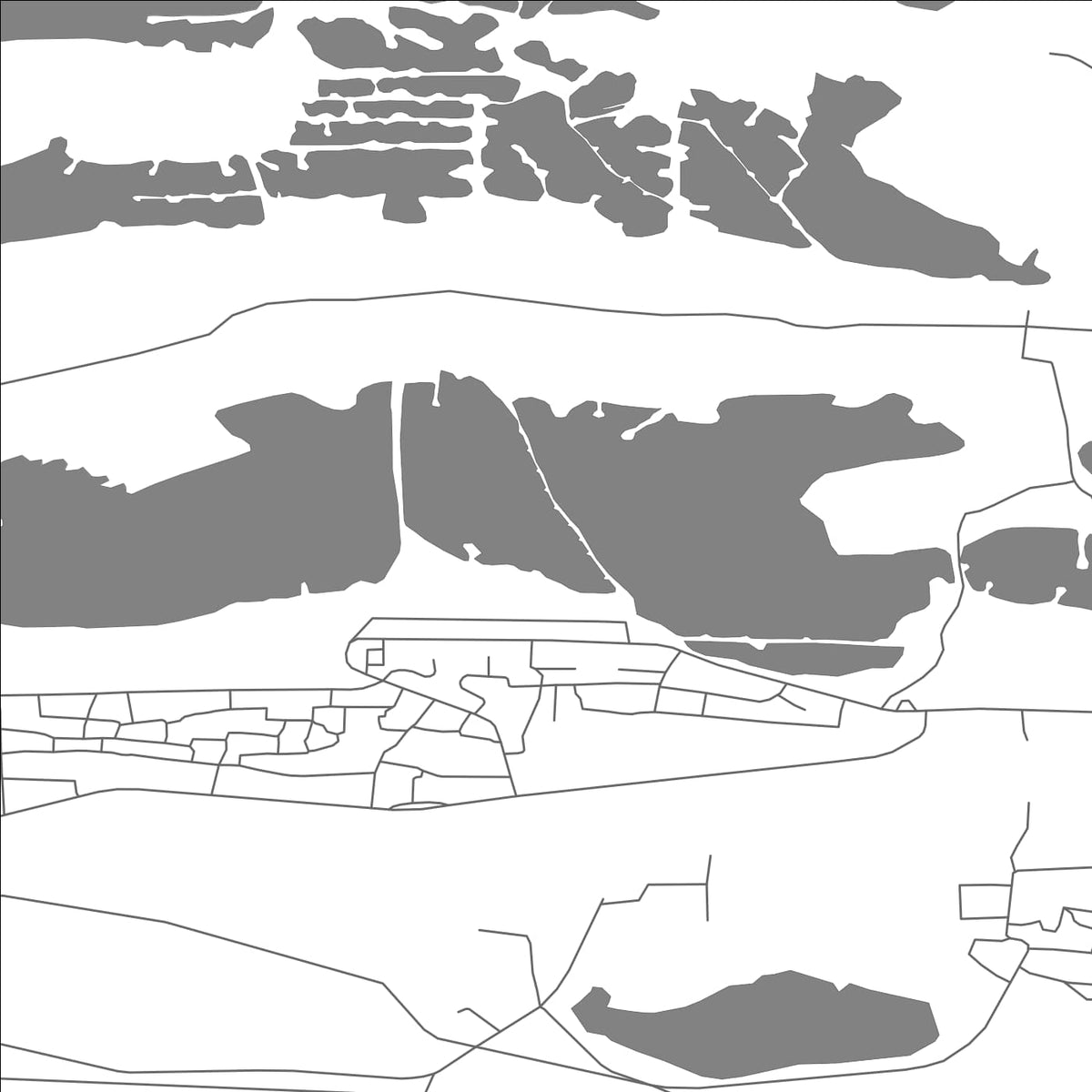 ROAD MAP OF MAQAT, KAZAKHSTAN BY MAPBAKES