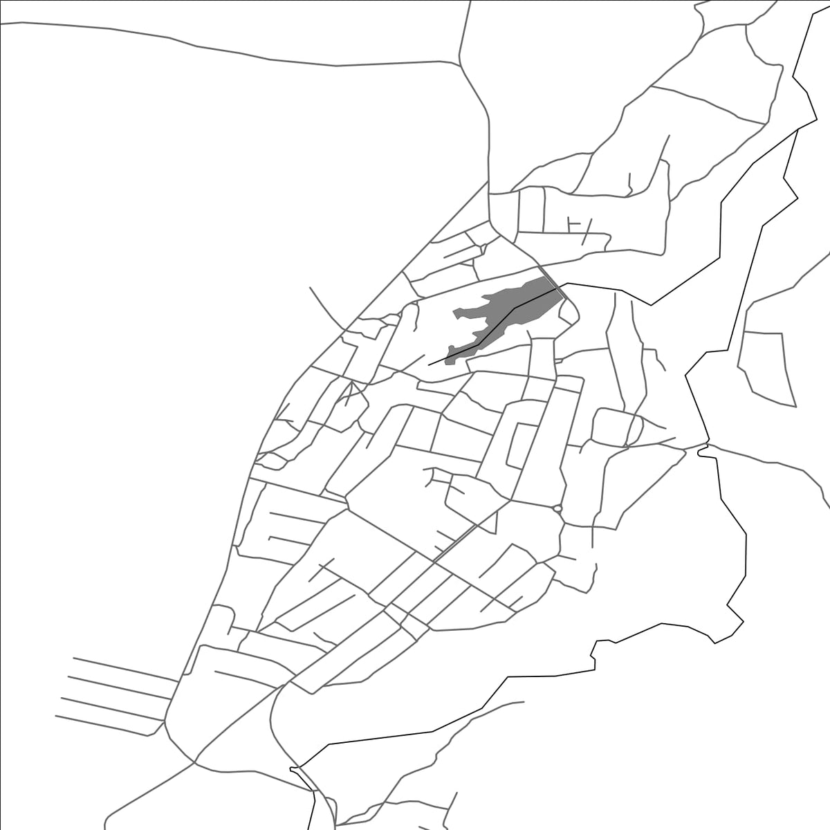 ROAD MAP OF MYNGBAEV, KAZAKHSTAN BY MAPBAKES