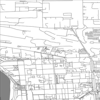 ROAD MAP OF PAVLODAR, KAZAKHSTAN BY MAPBAKES