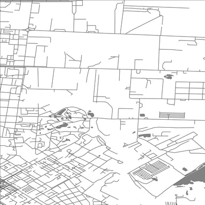 ROAD MAP OF PETROPAVL, KAZAKHSTAN BY MAPBAKES
