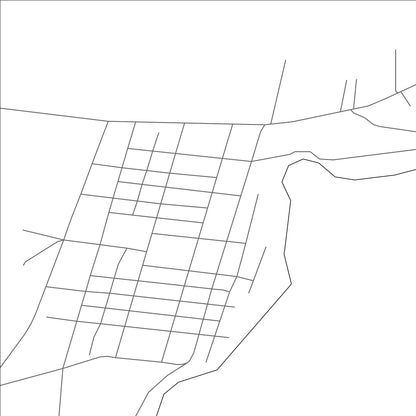 ROAD MAP OF QARASŪ, KAZAKHSTAN BY MAPBAKES