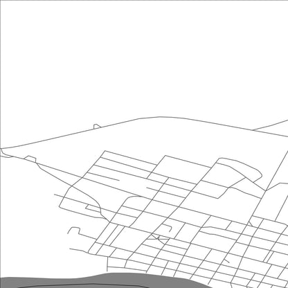 ROAD MAP OF QASHYR, KAZAKHSTAN BY MAPBAKES