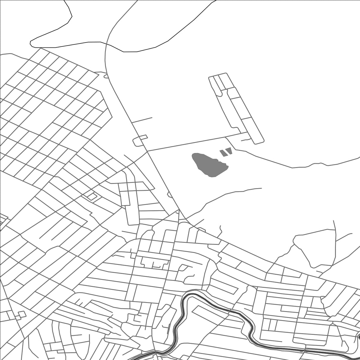 ROAD MAP OF QULSARY, KAZAKHSTAN BY MAPBAKES