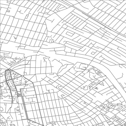 ROAD MAP OF QYZYLORDA, KAZAKHSTAN BY MAPBAKES