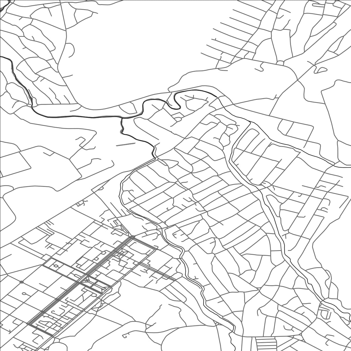 ROAD MAP OF RIDDER, KAZAKHSTAN BY MAPBAKES