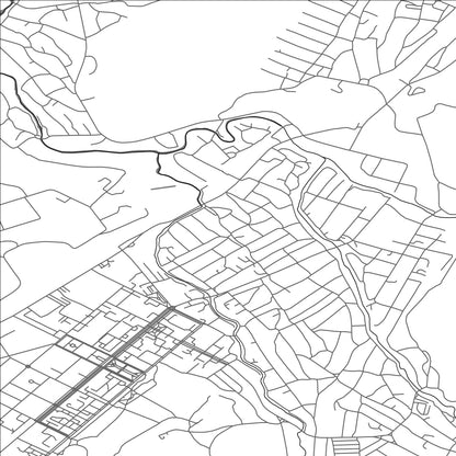 ROAD MAP OF RIDDER, KAZAKHSTAN BY MAPBAKES