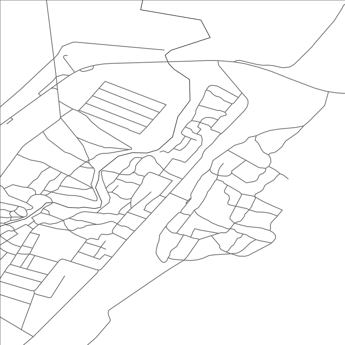 ROAD MAP OF SAGHYZ, KAZAKHSTAN BY MAPBAKES