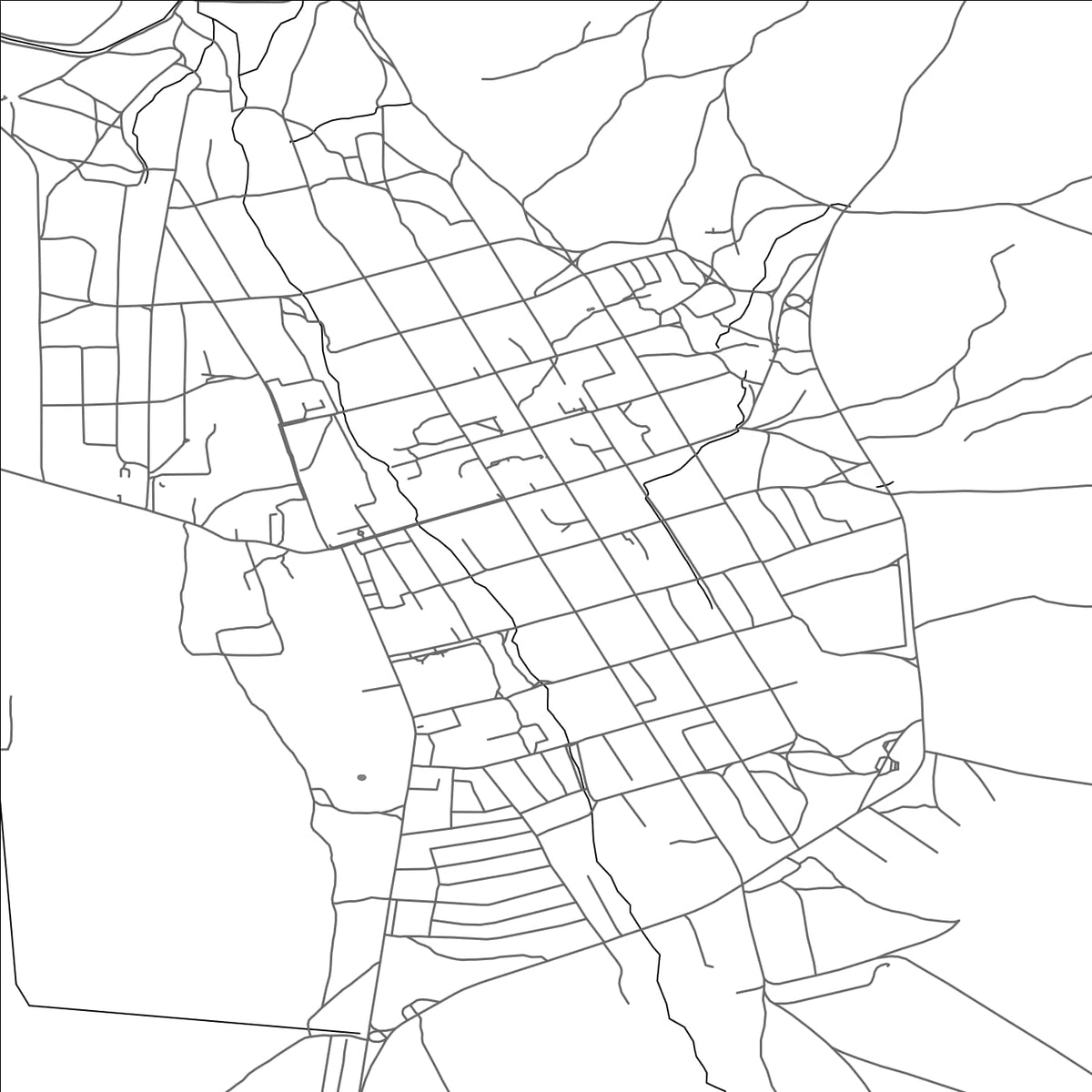ROAD MAP OF SAMARSKOE, KAZAKHSTAN BY MAPBAKES