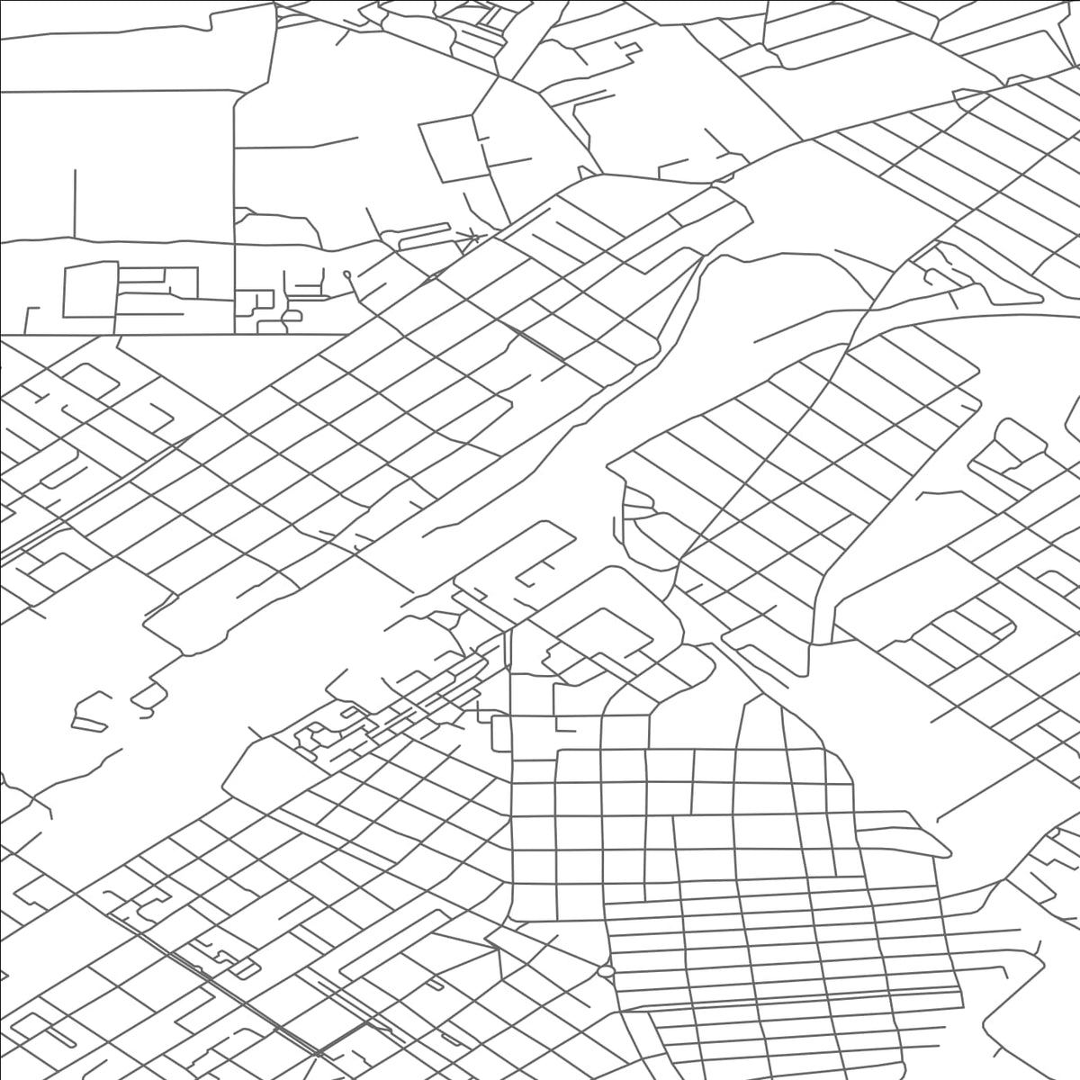 ROAD MAP OF SEMEY, KAZAKHSTAN BY MAPBAKES