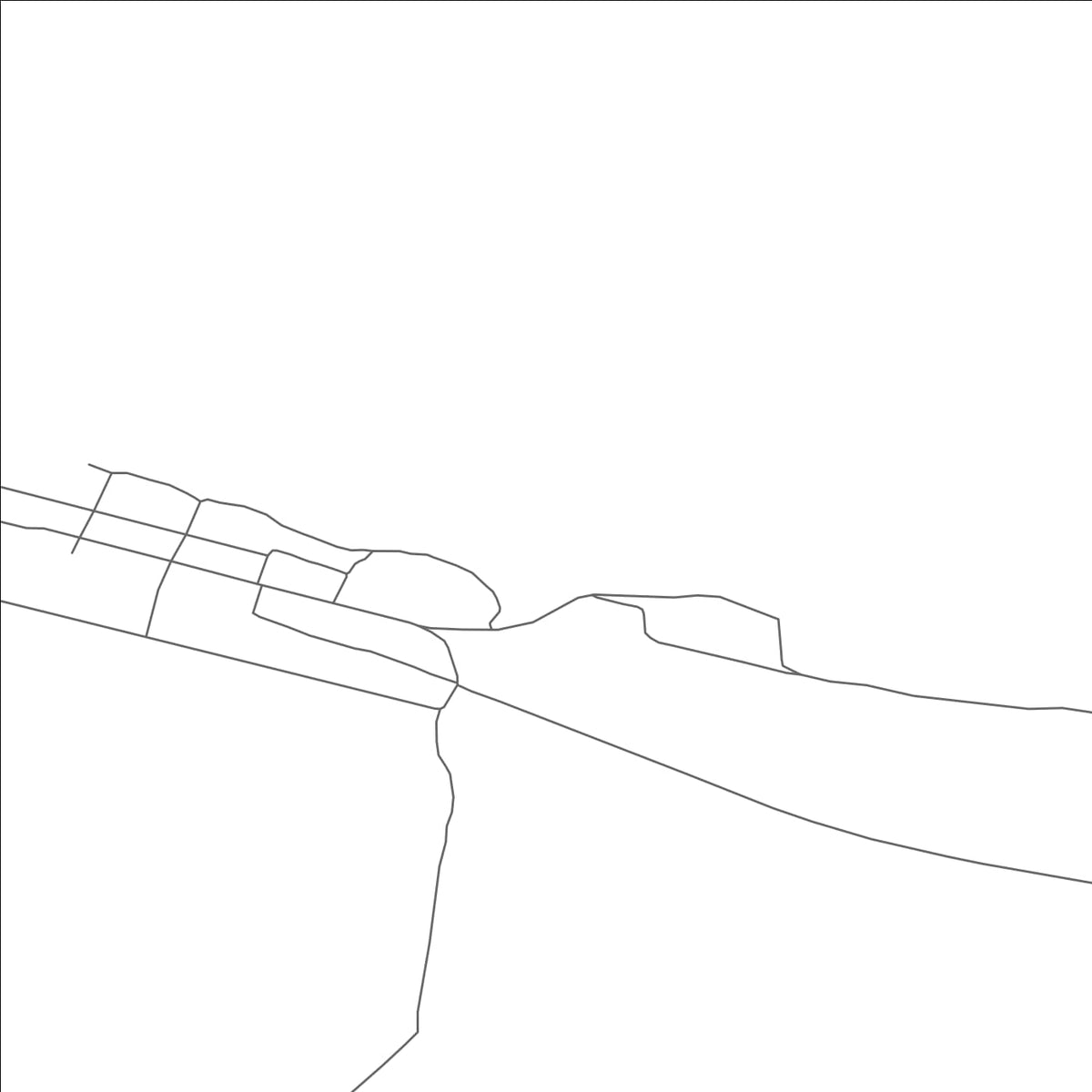 ROAD MAP OF SENGEK, KAZAKHSTAN BY MAPBAKES