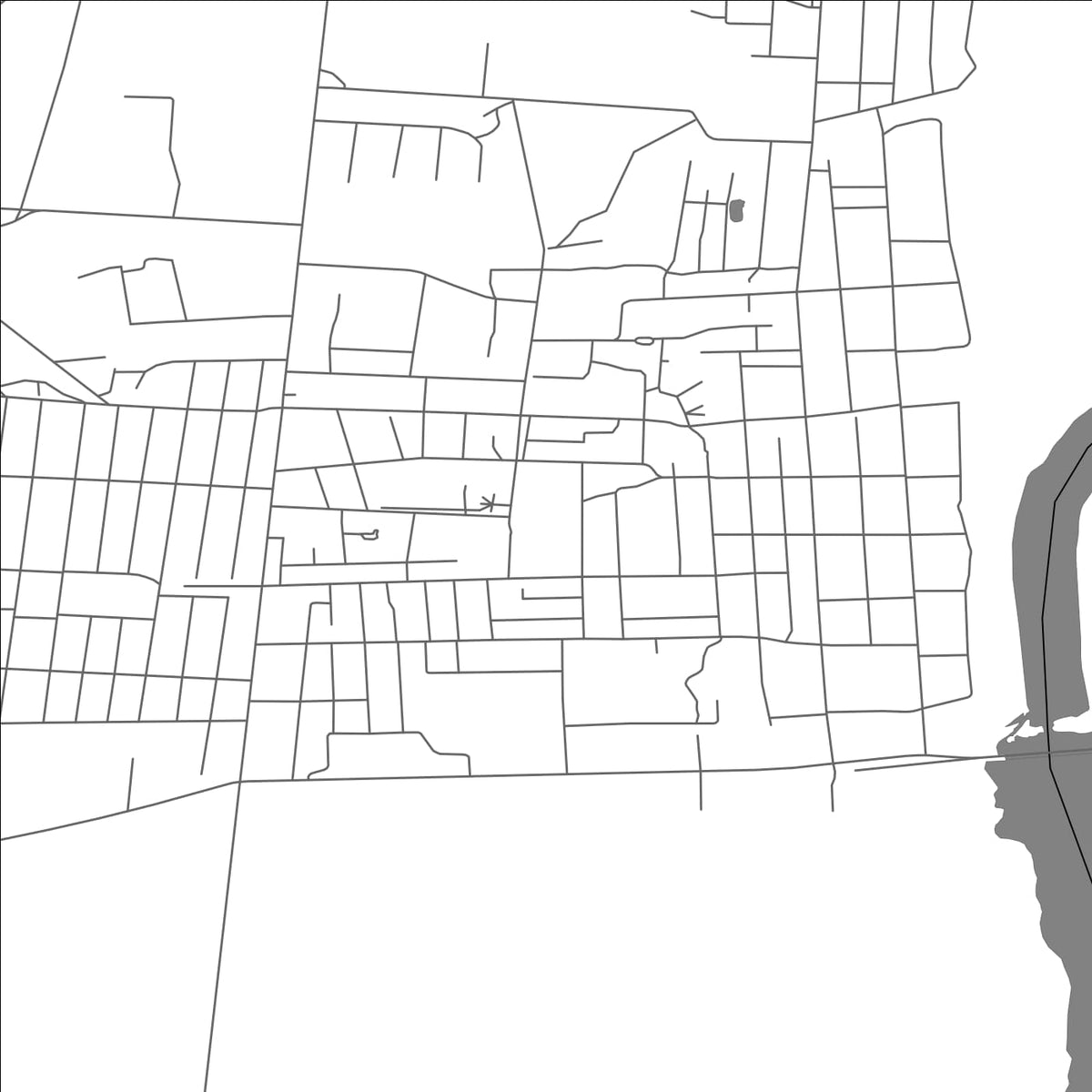 ROAD MAP OF SERGEEVKA, KAZAKHSTAN BY MAPBAKES