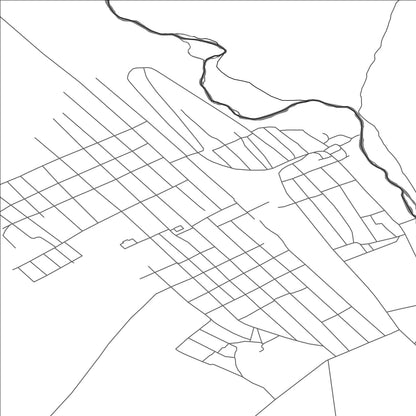 ROAD MAP OF SHAR, KAZAKHSTAN BY MAPBAKES