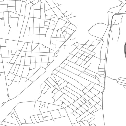 ROAD MAP OF SHŪ, KAZAKHSTAN BY MAPBAKES