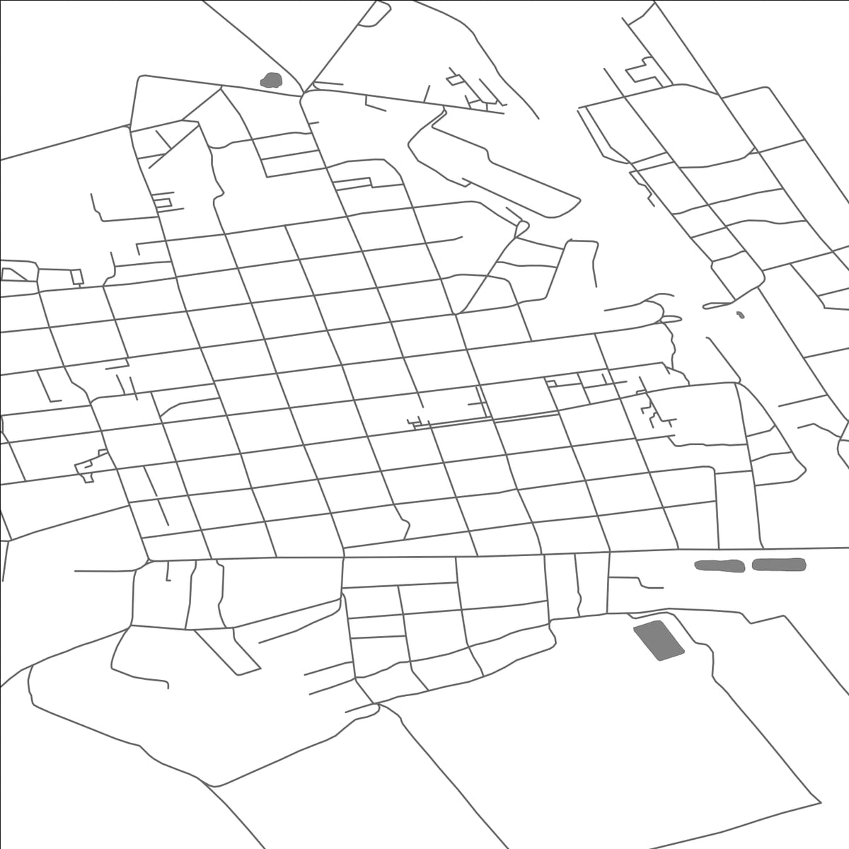 ROAD MAP OF SMĪRNOVO, KAZAKHSTAN BY MAPBAKES