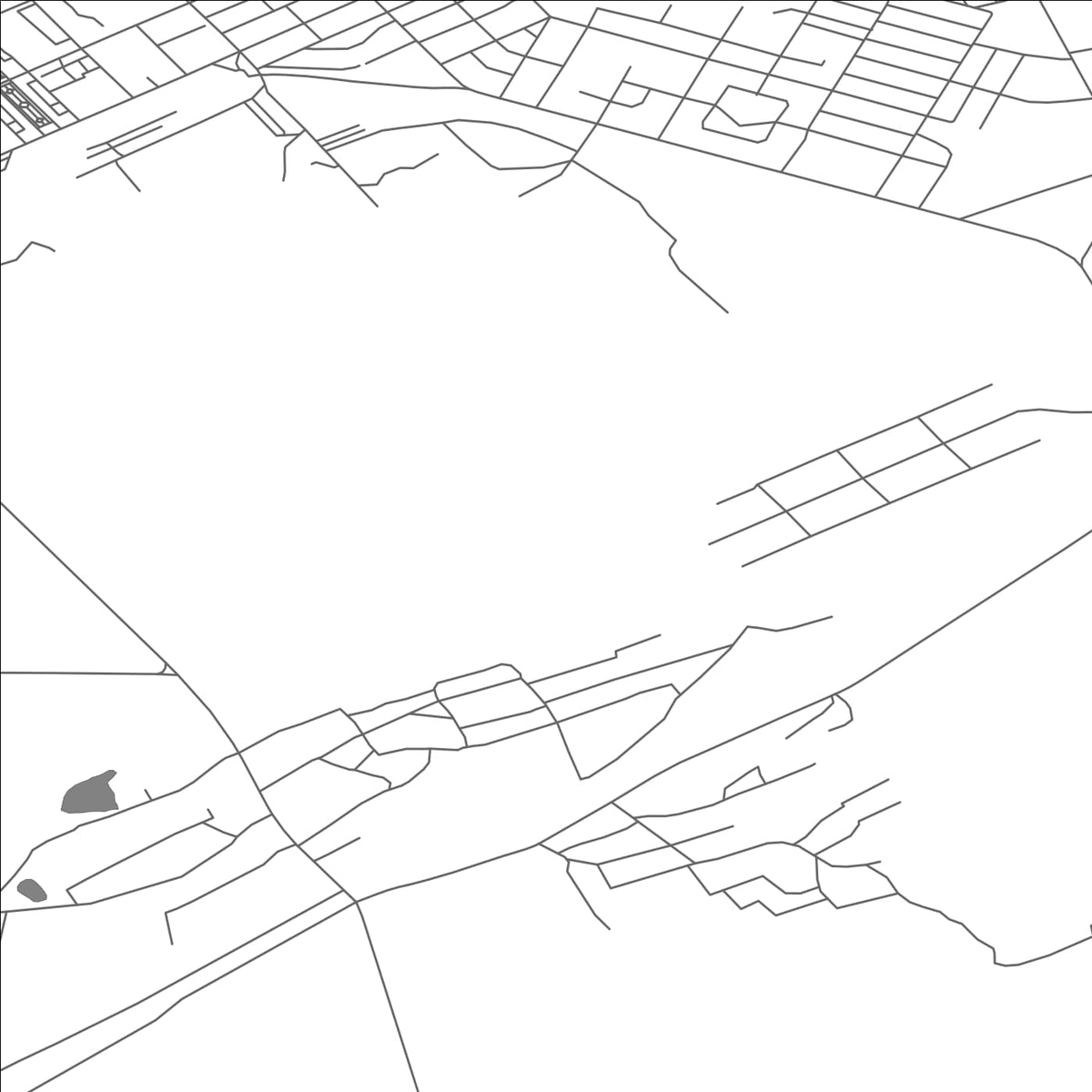 ROAD MAP OF SORAN, KAZAKHSTAN BY MAPBAKES