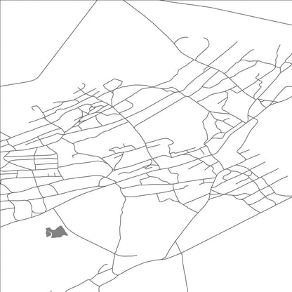ROAD MAP OF STEPNYAK, KAZAKHSTAN BY MAPBAKES