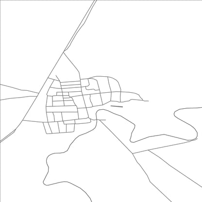 ROAD MAP OF TANDAY, KAZAKHSTAN BY MAPBAKES