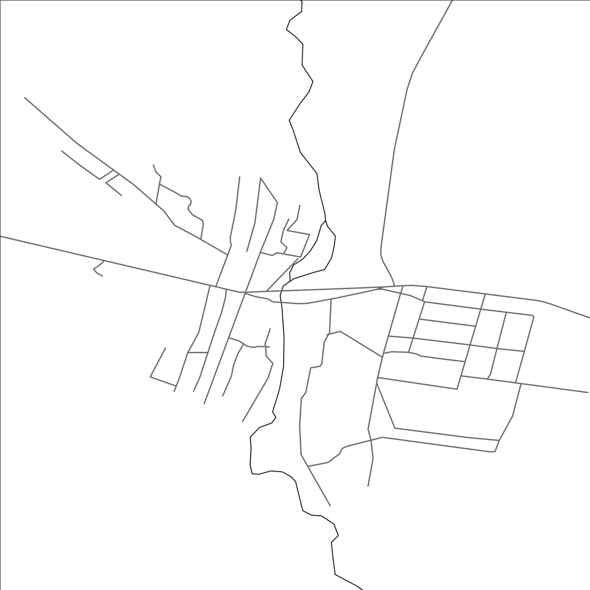 ROAD MAP OF TASKESKEN, KAZAKHSTAN BY MAPBAKES